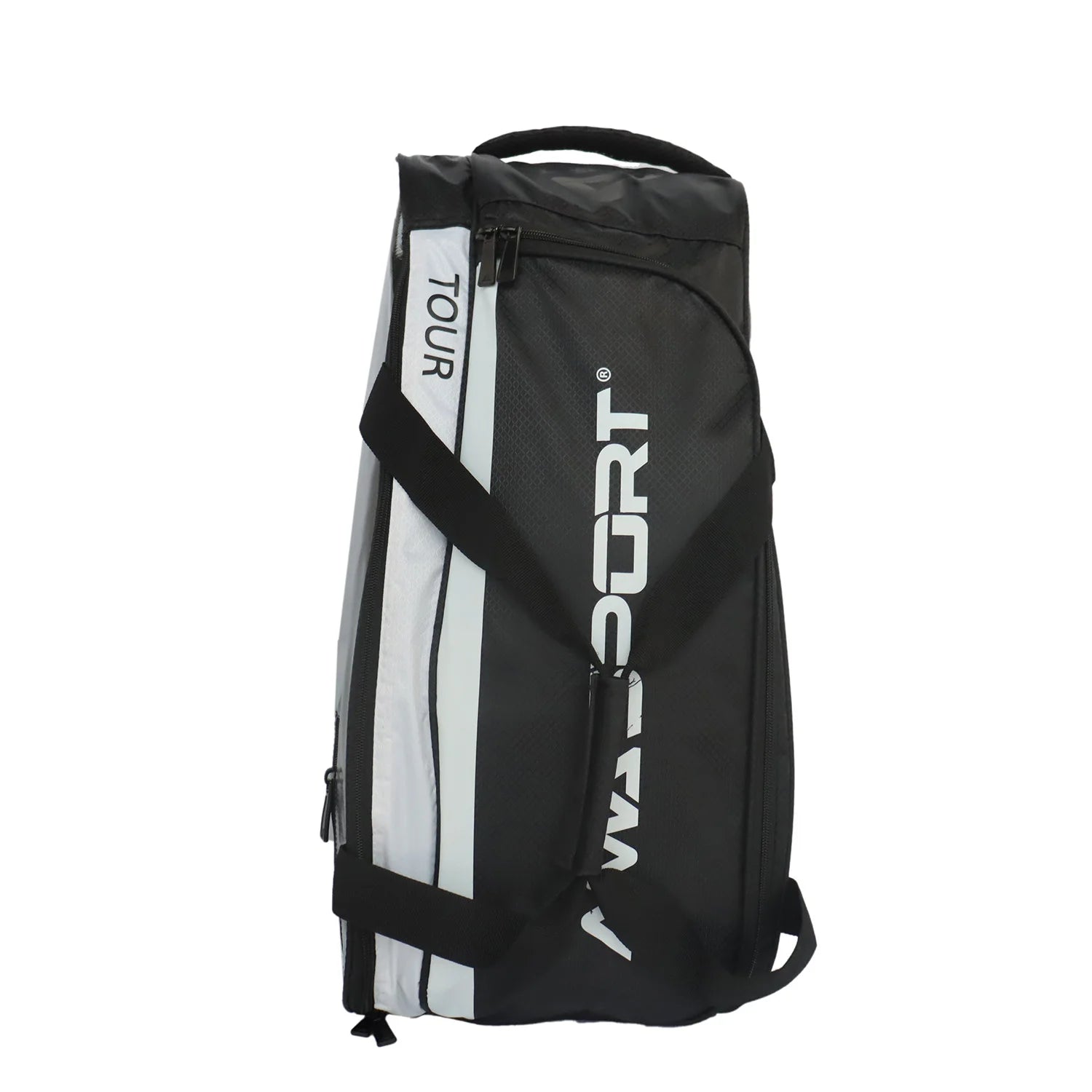 AMA Sport Waterproof Padel / Tennis Bag – Large 50L PU Backpack for Rackets & Gear - Ravar