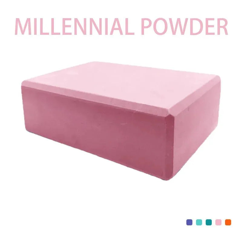 High Density Yoga Foam Blocks Non-slip Solid Color Yoga Balance Fitness Dance Supplies For Yoga Pilates And Meditation - Ravar