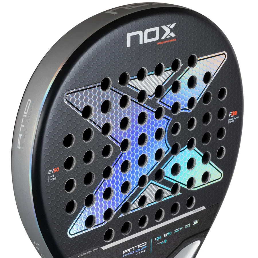 NOX AT10 Pro Cup HARD 3D textured surface close-up 2