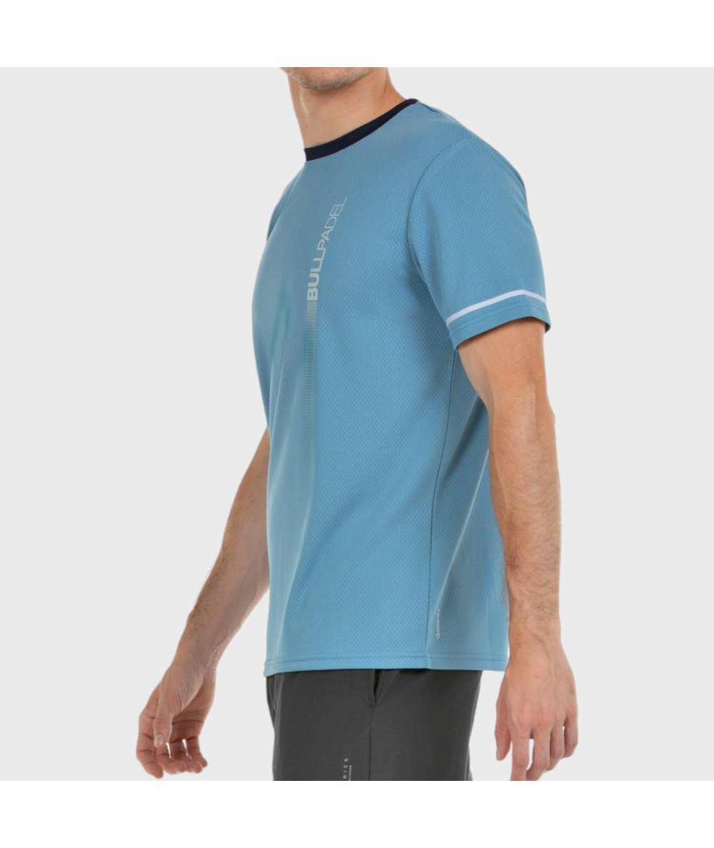 BULLPADEL CAMARI SHADOW BLUE T-SHIRT