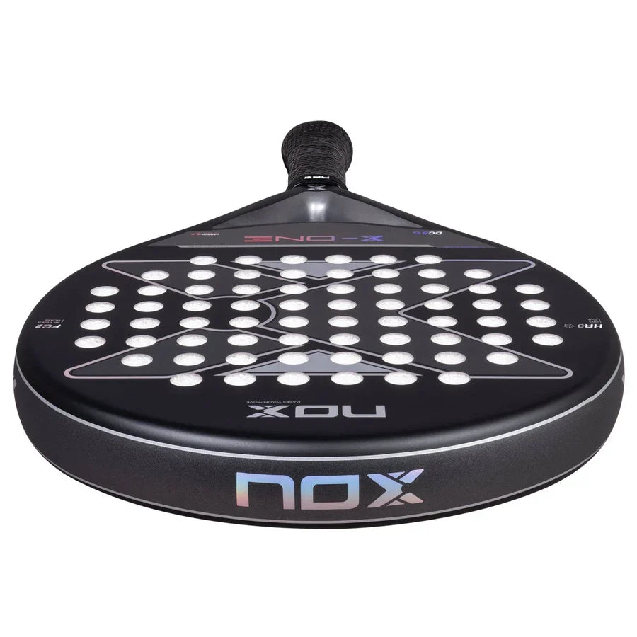 NOX X-One 2025 padel racket flat