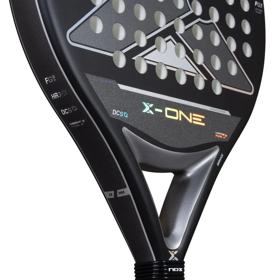 NOX X-One 2025 padel racket close