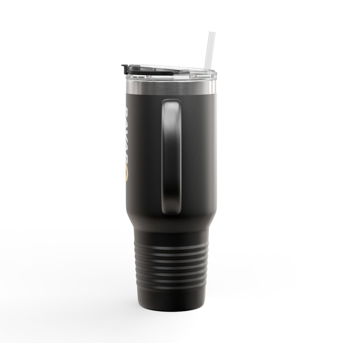 Ravar Fitness Club Insulated Travel Mug - 40oz Red with Straw - Ravar