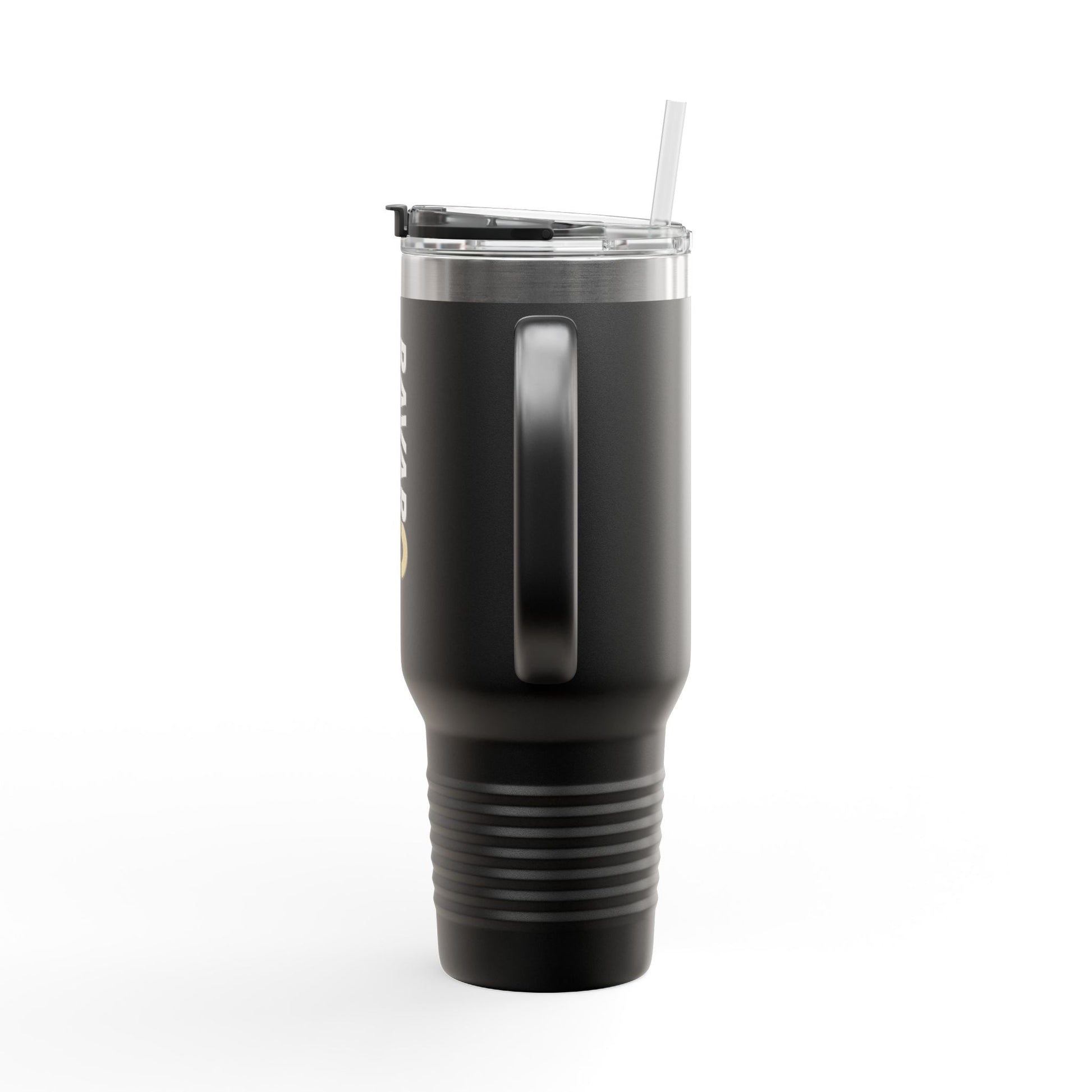 Ravar Fitness Club Insulated Travel Mug - 40oz Red with Straw - Ravar