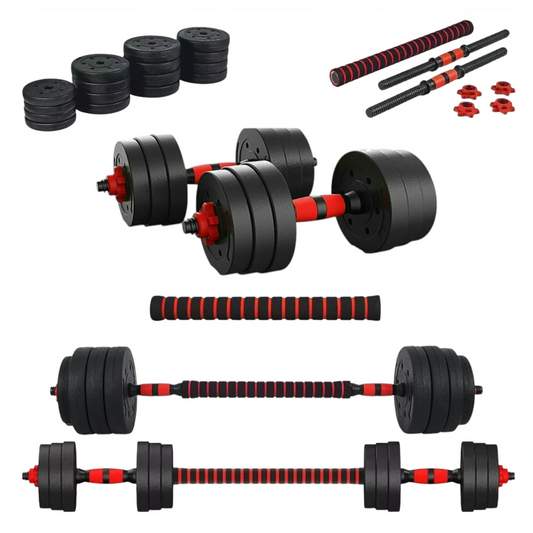 20/30kg Dumbbell Barbell Set Pair Hand Weights - Ravar