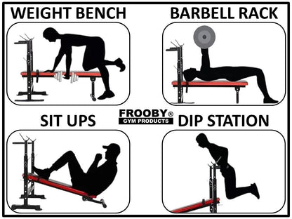 4-in-1 Multifunctional Weight Bench 36-9
