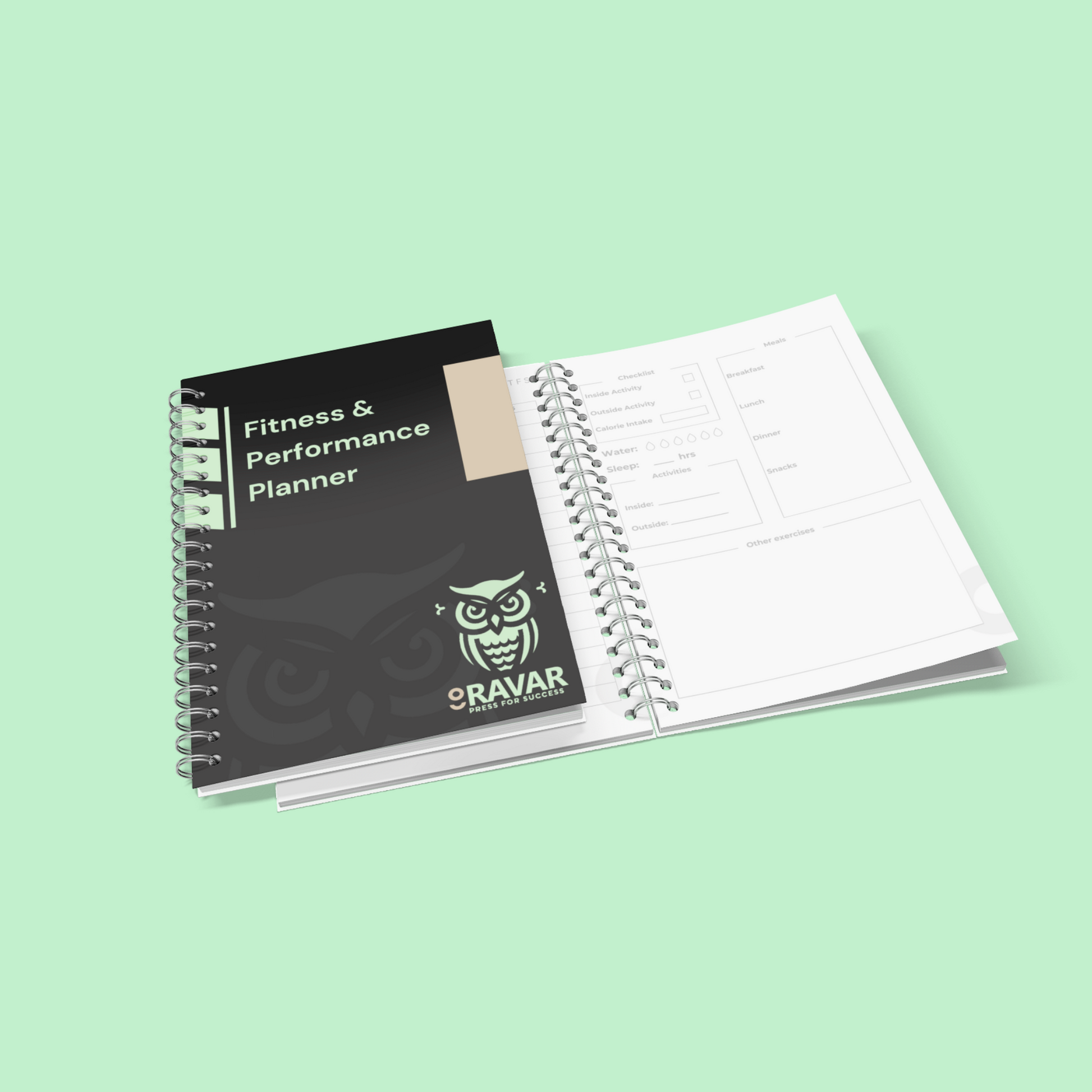 Ravar Workout Planner - PlannerOpen1
