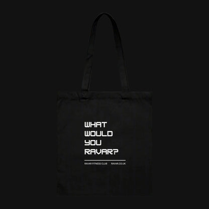 'What would you Ravar?' - Branded Tote Bag - Ravar