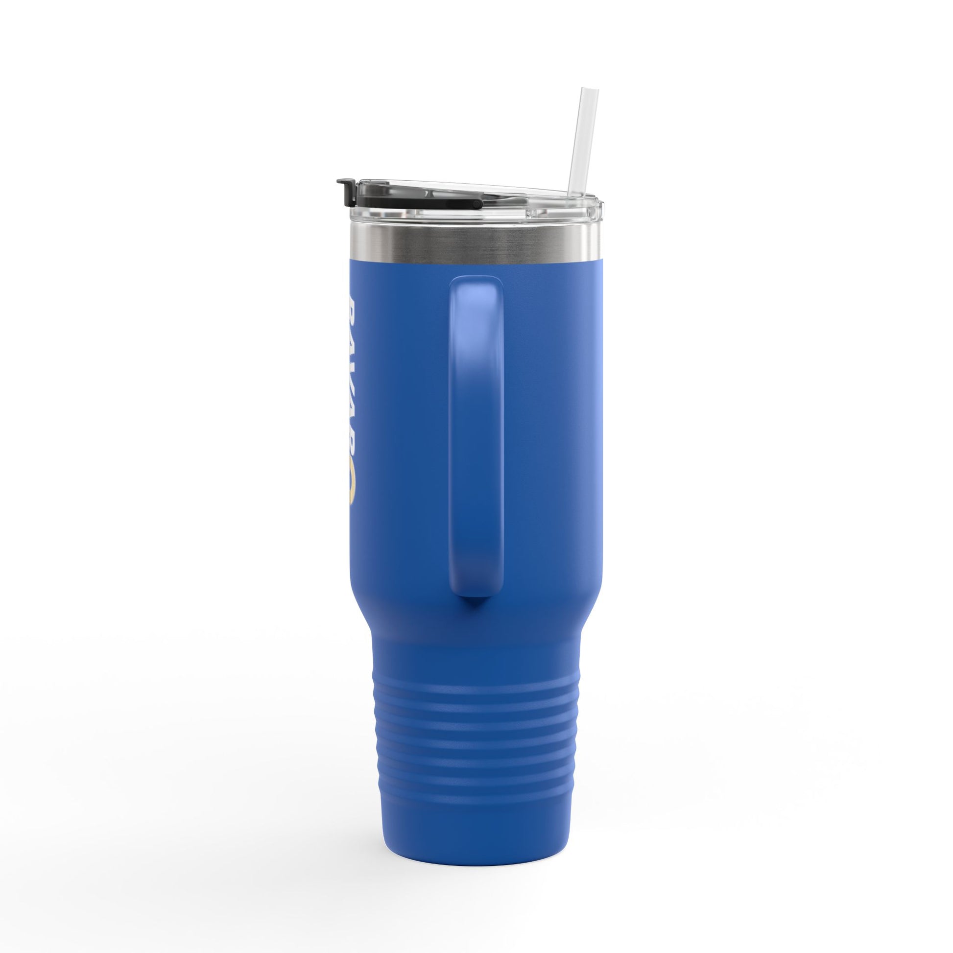 Ravar Fitness Club Insulated Travel Mug - 40oz Red with Straw - Ravar