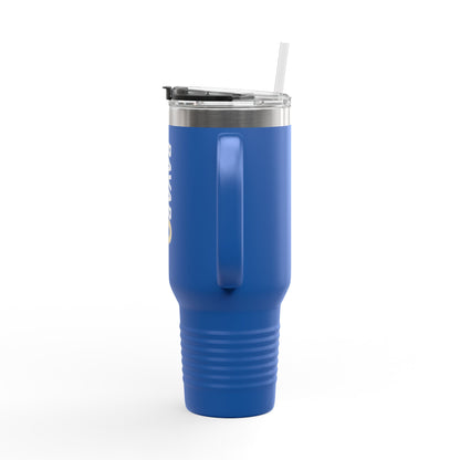 Ravar Fitness Club Insulated Travel Mug - 40oz Red with Straw - Ravar