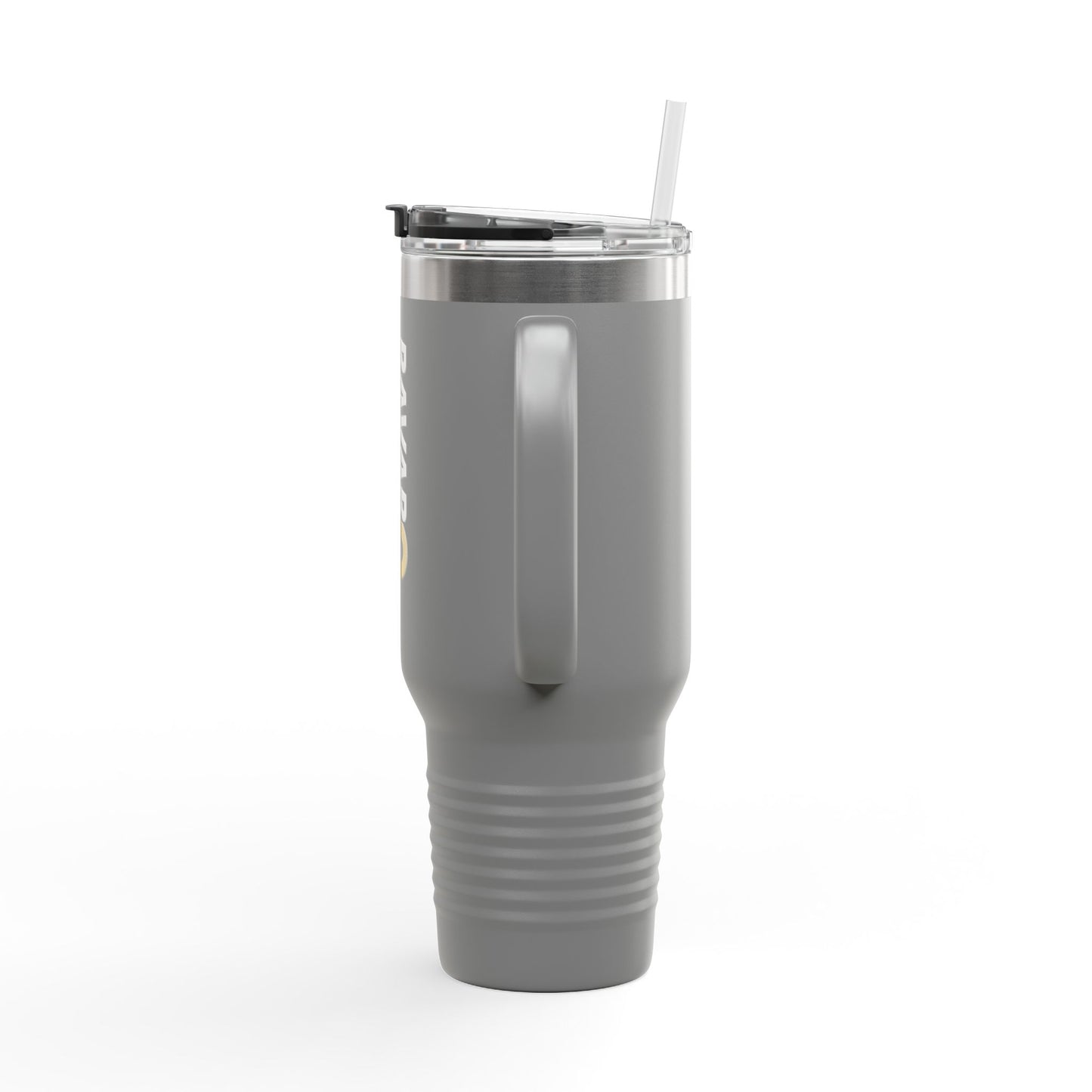 Ravar Fitness Club Insulated Travel Mug - 40oz Red with Straw - Ravar