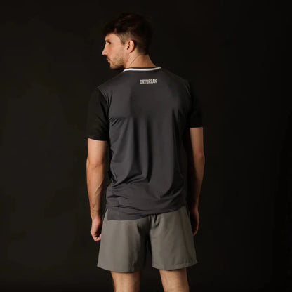 Men's Advanced T-Shirt Drybreak Grey - Ravar