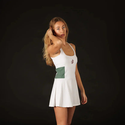 Women's Dress Drybreak White 'Sicco' - Ravar