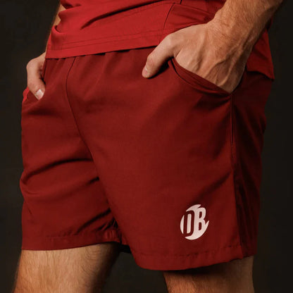 Men's Advanced Short Drybreak Wine - Ravar