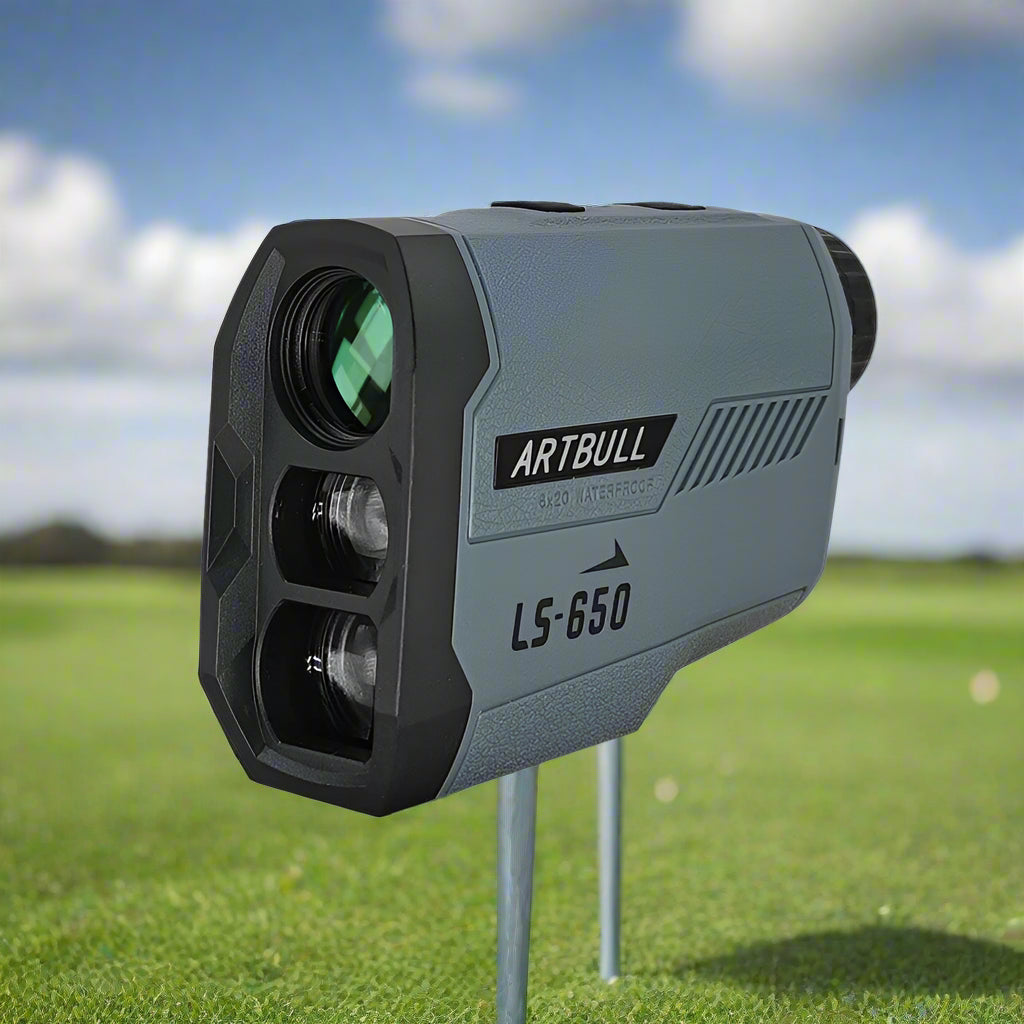 Artbull LS-650 laser rangefinder on a white background