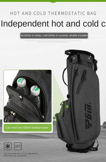 PGM Men's Golf Bag Ultra Lightweight and Stable Holder Bag QB092 - Ravar