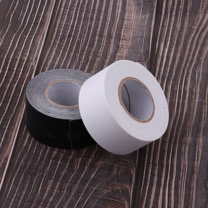 5M Racket Head Protection Tape – Universal PU Guard Strip for Tennis, Badminton & Squash Rackets (Black/White) - Ravar