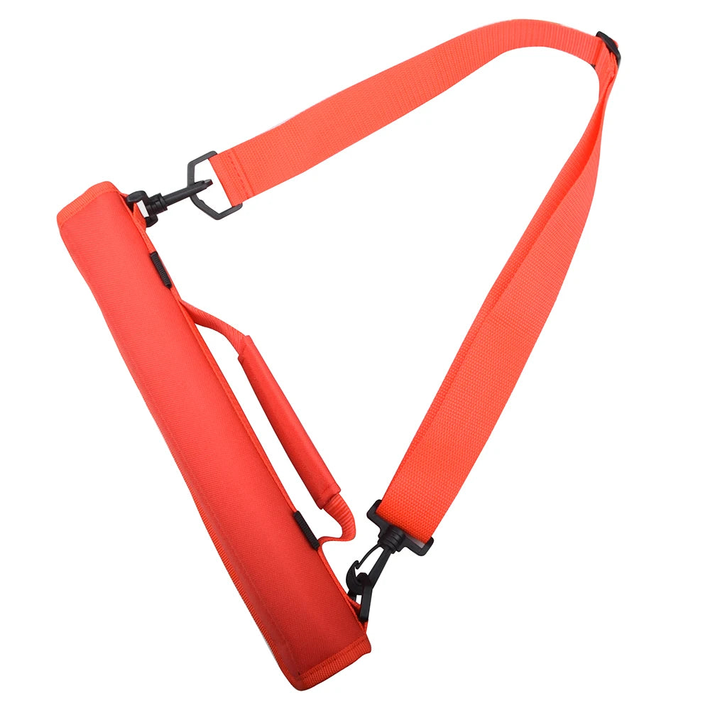 Mini Portable Golf Club Bag – Lightweight Nylon Golf Gun Carrier with Adjustable Shoulder Strap (Holds 1–5 Clubs) - Ravar