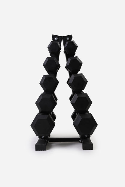 Northern Dumbbell A-Frame Storage Holder Rack Black