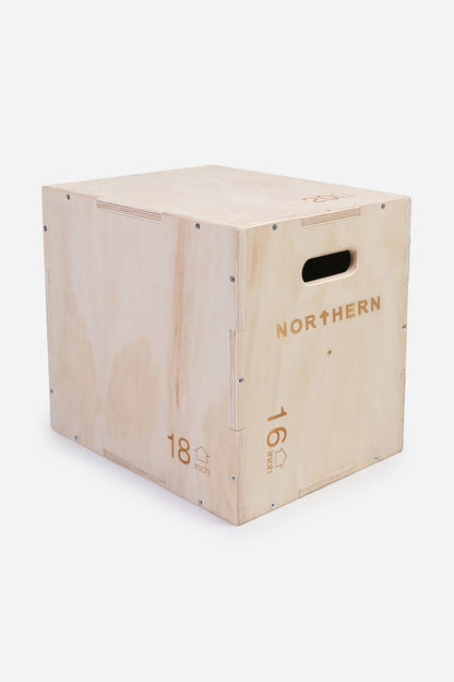 Northern Plyometric Plyo Jump Box Wood Premium Exercise Equipment
