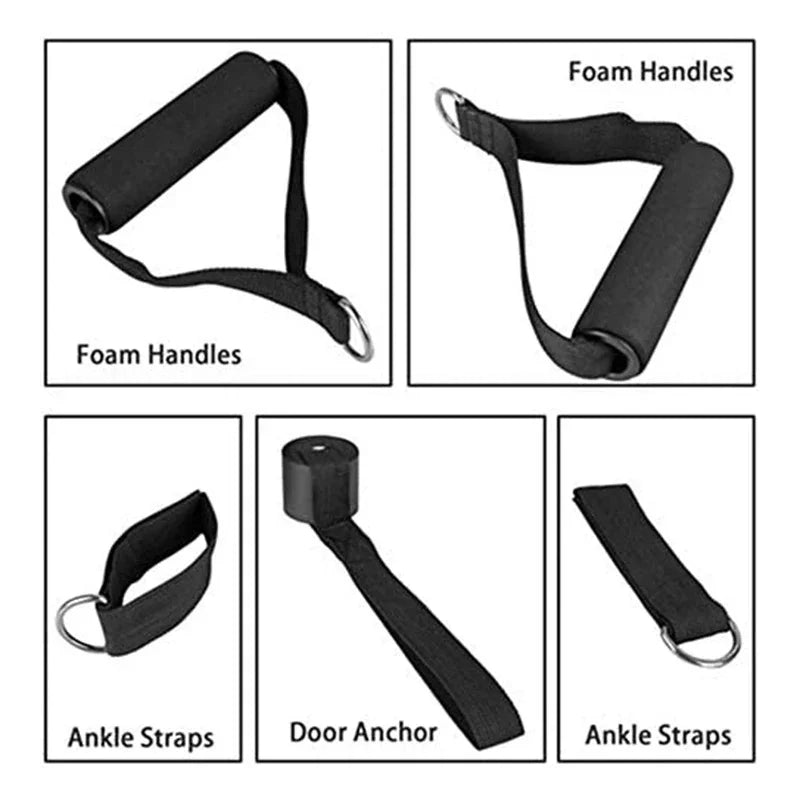 Elastic Resistance Band & Training Set - Ravar