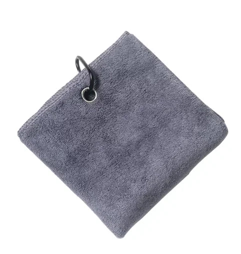 Tri-Fold Golf Towel – Premium Microfiber with Heavy-Duty Carabiner Clip | Quick-Dry & Ultra-Absorbent | 4 Color Options - Ravar