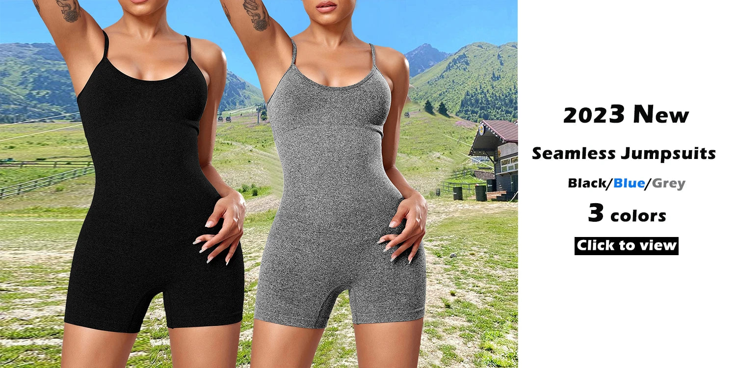 Women’s Backless Halter Jumpsuit – Sexy Full-Length Bodysuit for Fitness & Yoga - Ravar