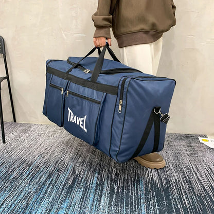 Travel Bag Foldable Large Capacity Waterproof Business Sports Handbag Wear-Resistant Portable Multifunction Duffel Bags Y36A - Ravar