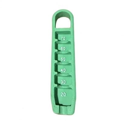 Golf Tee Height Elevator – 3D Printed Adjustable Gauge for Consistent Tee Placement (20–70mm) | Compact & Portable Tee Tool - Ravar