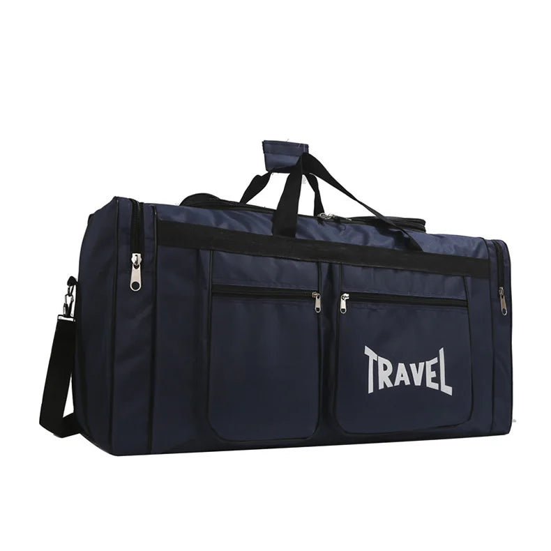 Travel Bag Foldable Large Capacity Waterproof Business Sports Handbag Wear-Resistant Portable Multifunction Duffel Bags Y36A - Ravar