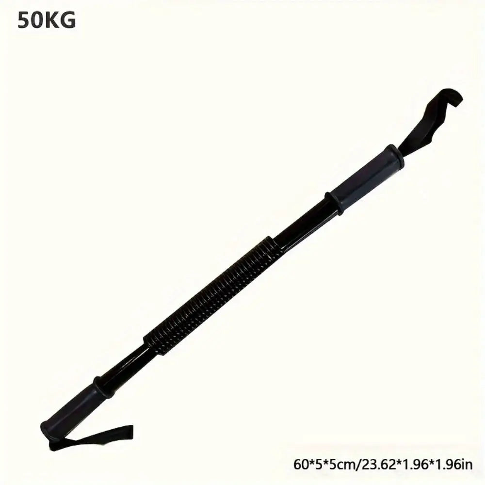 20–50kg Power Twister Arm Strength Bar – Adjustable Arm & Chest Workout Tool - Ravar