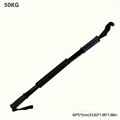 20–50kg Power Twister Arm Strength Bar – Adjustable Arm & Chest Workout Tool - Ravar