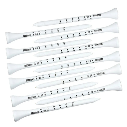 PGM 50pcs Wooden Golf Tees – Durable, Stable Tee Set for Improved Accuracy & Consistent Ball Height (Model D7) - Ravar