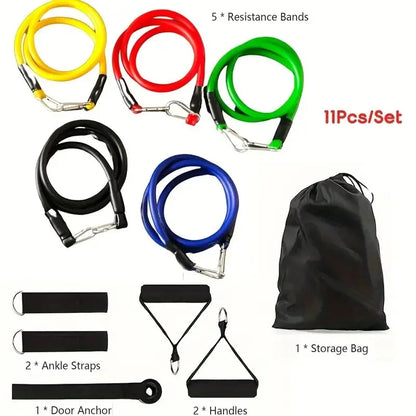 Beginner Fitness Resistance Bands – Lightweight & Portable Strength Training Equipment - Ravar