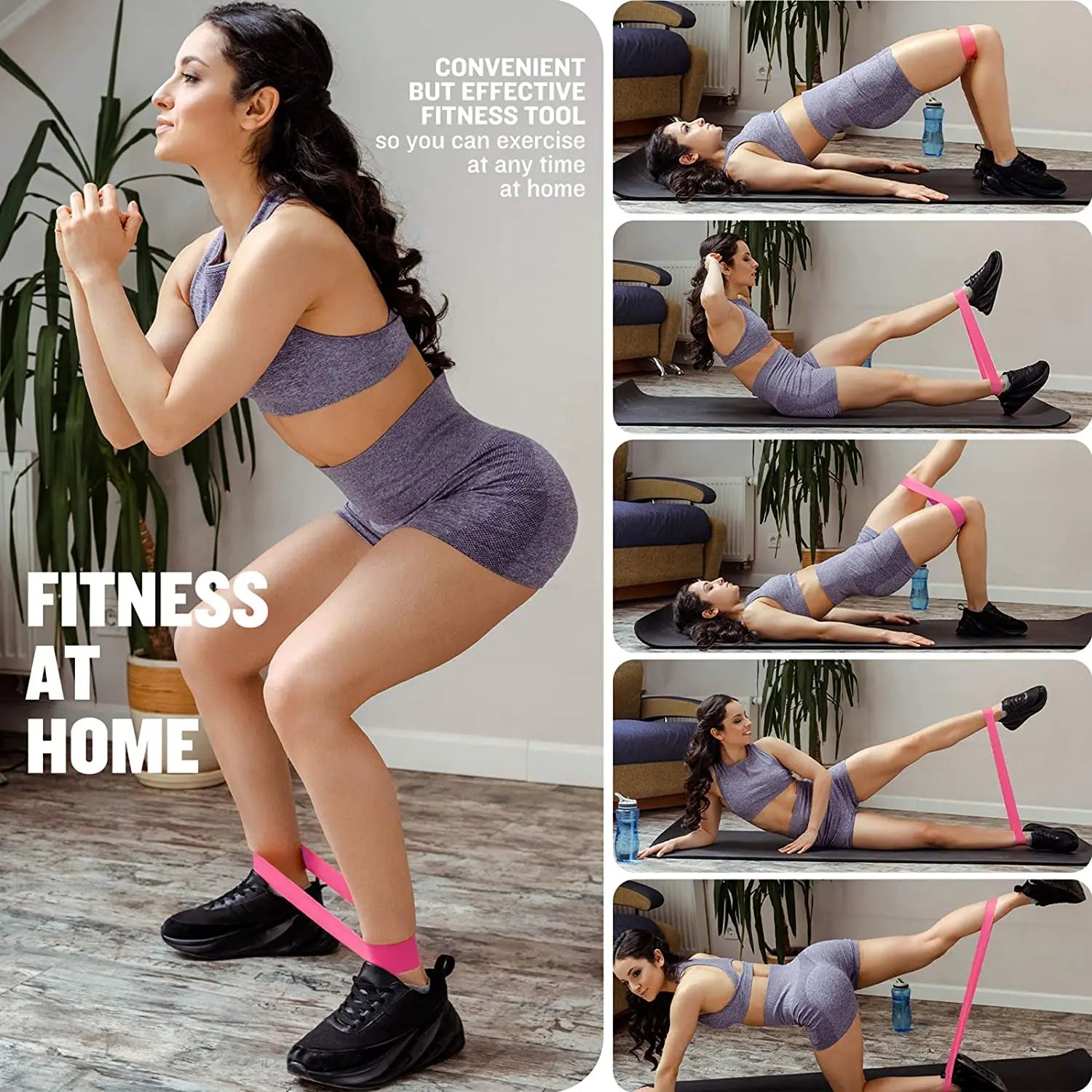 1 to 5 Piece Resistance Bands Set – Versatile Fitness Bands for Strength & Flexibility - Ravar