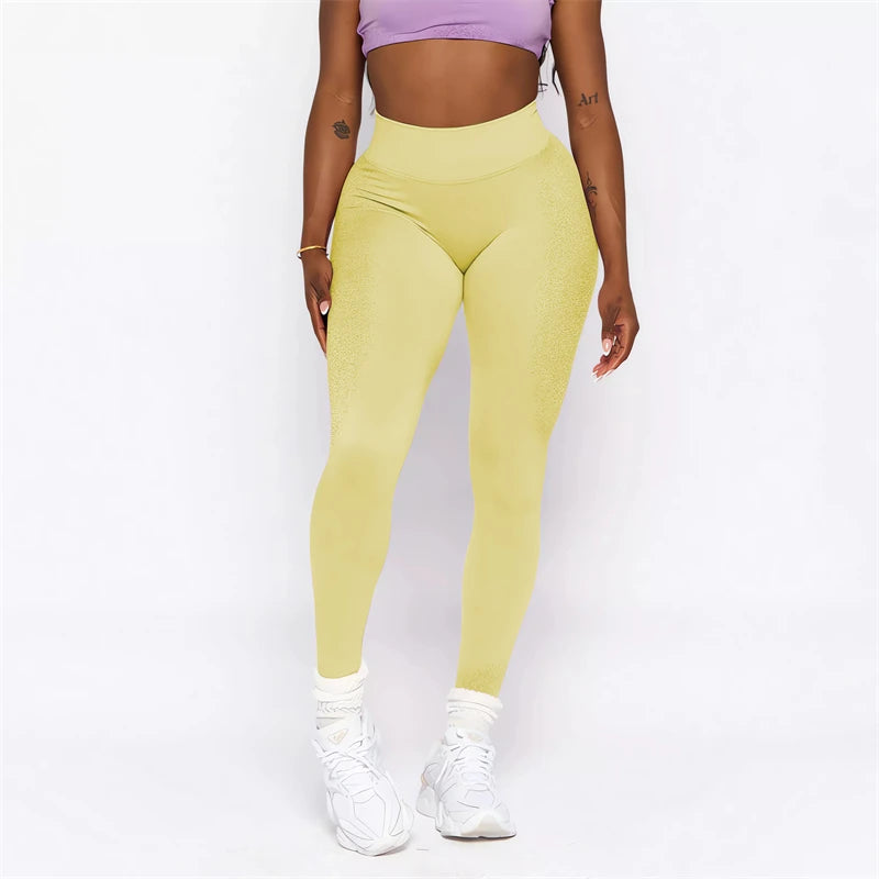 Seamless Yoga Scrunch Butt Lifting Gym Legging