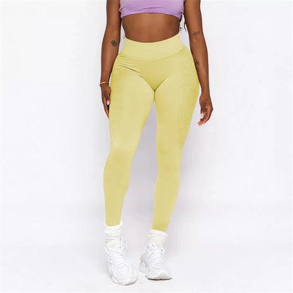 Seamless Yoga Scrunch Butt Lifting Gym Legging
