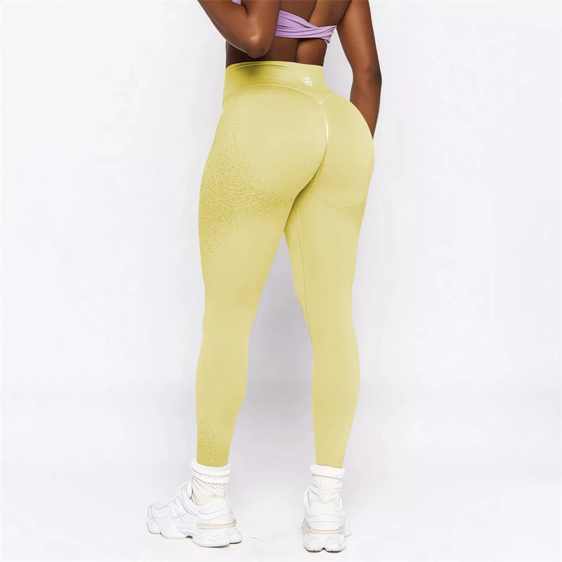 Seamless Yoga Scrunch Butt Lifting Gym Legging