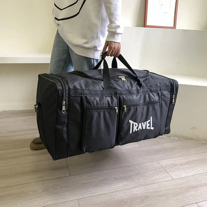 Travel Bag Foldable Large Capacity Waterproof Business Sports Handbag Wear-Resistant Portable Multifunction Duffel Bags Y36A - Ravar