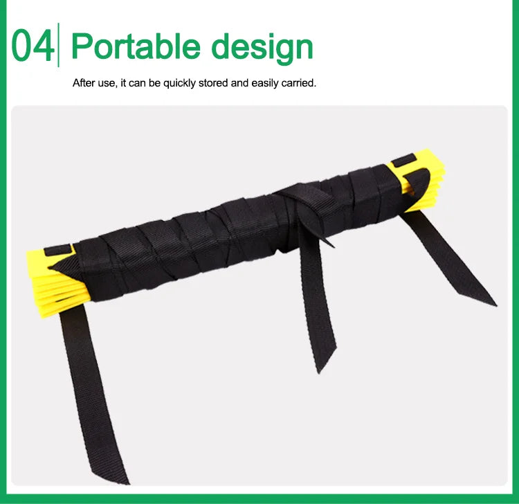 Sports Agility Ladder Football Adjustable Nylon Strap Jumping Ladder Speed Fitness Body Coordination Warm-Up Training Tool - Ravar