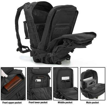 Tactical Backpacks Outdoor 45L Large Capacity - Ravar