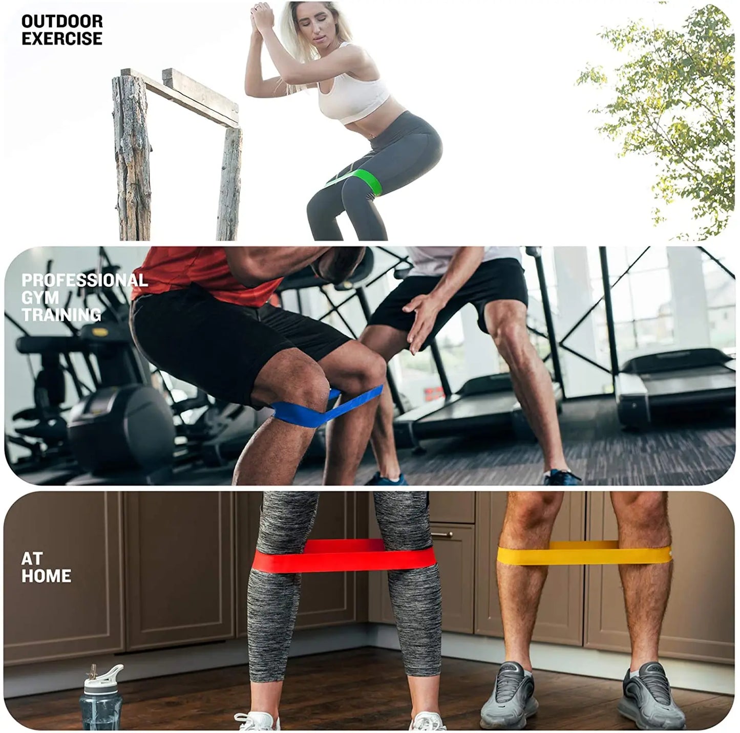 1 to 5 Piece Resistance Bands Set – Versatile Fitness Bands for Strength & Flexibility - Ravar
