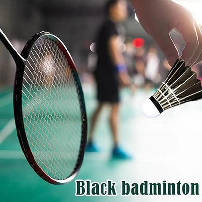Duck Feather Badminton Shuttlecocks – Durable, High-Speed Birdies for Training & Competitive Play (3/6/12 Pack) - Ravar