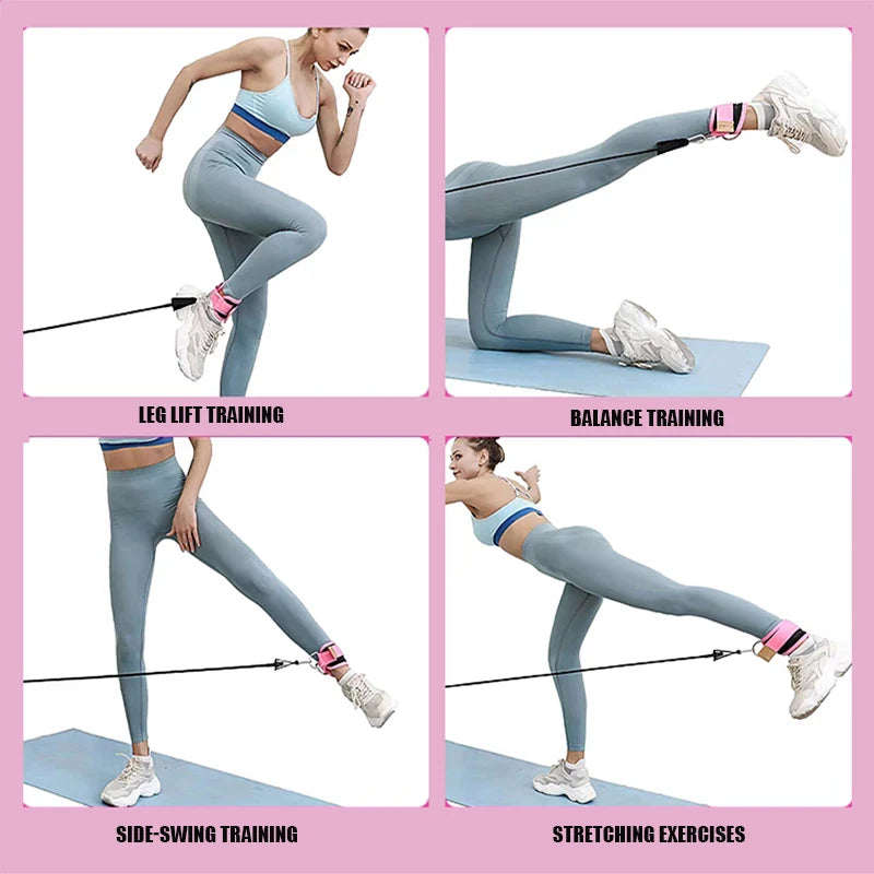 Adjustable Ankle Strap – Glute, Hip & Leg Cable Trainer - Ravar