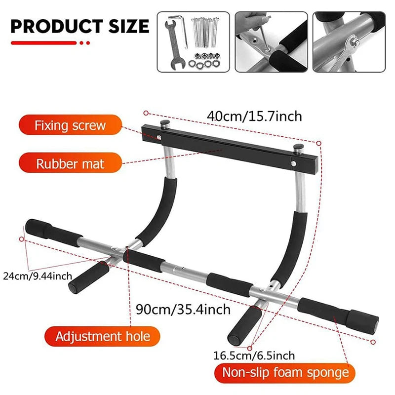 Horizontal Pull-Up Bar & Chin Up Bar - Ravar