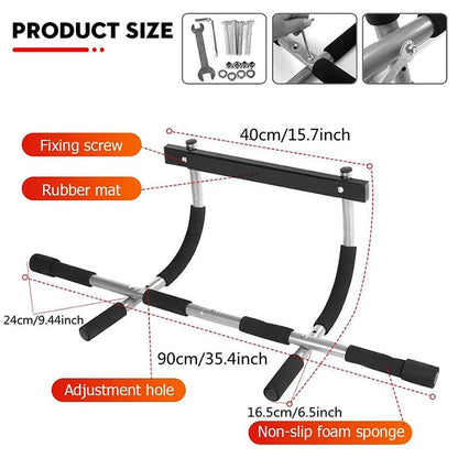 Horizontal Pull-Up Bar & Chin Up Bar - Ravar