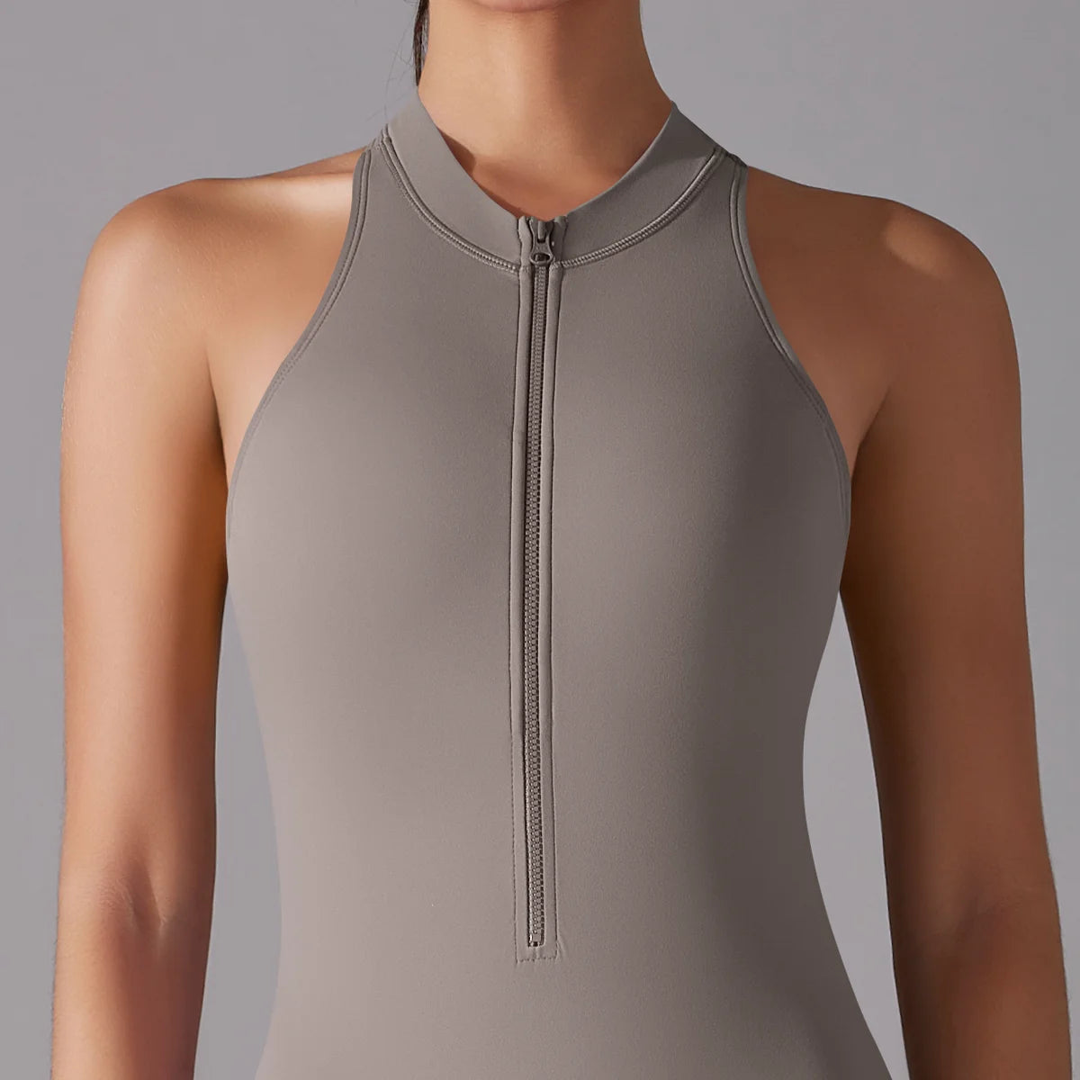 Women’s Scrunch Butt Backless Jumpsuit – Sexy Sleeveless Gym & Yoga One-Piece - Ravar