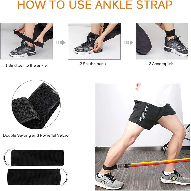 Beginner Fitness Resistance Bands – Lightweight & Portable Strength Training Equipment - Ravar