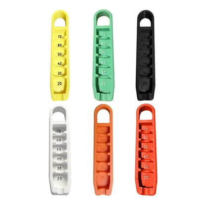 Golf Tee Height Elevator – 3D Printed Adjustable Gauge for Consistent Tee Placement (20–70mm) | Compact & Portable Tee Tool - Ravar