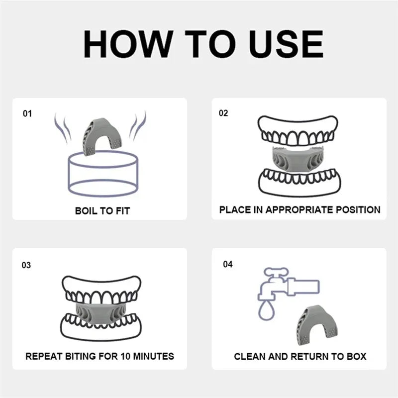 U-Shape Jaw Exerciser – Sculpt & Strengthen Your Jawline - Ravar